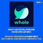 [카드뉴스] 포털 독립 이뤄낸 네이버, 웨일로 브라우저 독립 나선다