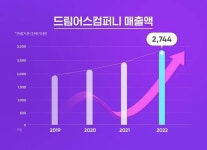 드림어스컴퍼니, 지난해 매출 2744억원...영업손실은 87억원