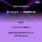 [카드뉴스] 네오핀 X 퍼플레이 글로벌 시장 공략 위한 파트너십 체결