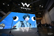 [지스타 25] 화려한 부스로 눈길 사로 잡은 웹젠...서브컬쳐 팬들의 열렬한 환호