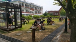 대구 협성고, 잔디 정원이 도서관으로 탈바꿈
