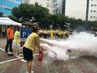 대구서부교육지원청, 5일(화) 2018 합동 소방훈련 실시