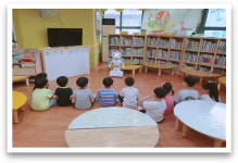 동방어린이집 “방과 후 학습 인공지능(AI) 교육로봇 토키 수업 도입”