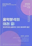동덕여대 일반대학원 음악학전공, 한국음악이론학회 회장 초청 강연 개최