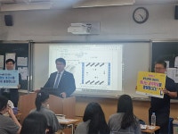 이정선 교육감, 명진고등학교 방문해 수능 앞둔 고3 학생들 격려