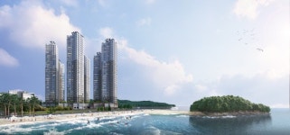 울산 비치프론트 영구 오션뷰 단지 울산 진하 한양립스 그랑블루, 선착순 동호 지정 분양