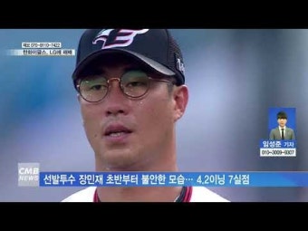 ‘끝까지 추격했지만…’ 한화이글스, LG에 석패