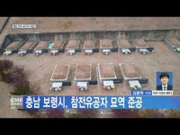 충남 보령시, 참전유공자 묘역 준공