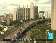보름 뒤 홍도육교 전면 통제...극심한 교통체증