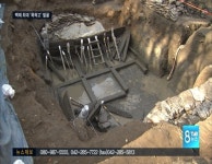 천안 위례성서 국내 최대 백제 목곽고 발굴
