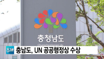 충남도, 공공행정 노벨상 'UN 공공행정상' 수상