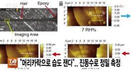 머리카락으로 습도 잰다.. 진동수로 정밀 측정