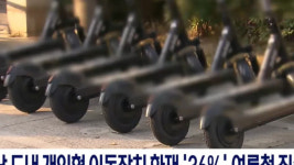 충남 도내 개인형 이동장치 화재 36% 여름철 집중