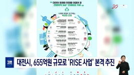 대전시, 655억 원 규모로 RISE 사업 본격 추진