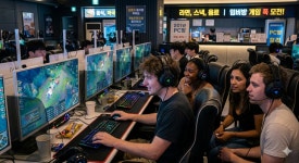 [T나는 사회]외국인 관광객 몰리는 PC방…K-게임 문화 새 관광 코스