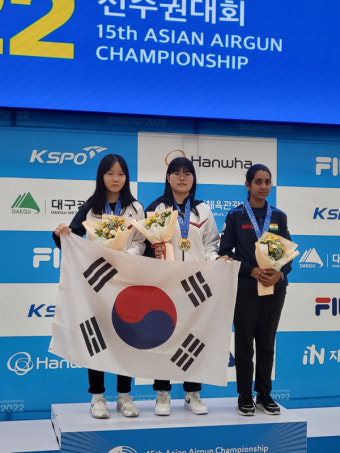 공기권총 오예진, 아시아선수권 유스부 우승
