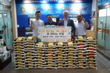 제일농장 고순현·고경준, 밥 걱정 없는 제주 만들기 동참