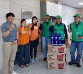 삼양동새마을지도자 해수욕장 근무자 격려 및 물품 기증