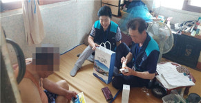 제주시 일도1동지역사회보장협의체, 취약계층 모니터링 상담 실시