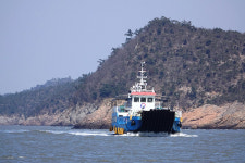 하늘서 내려다보면 마치 십자(十)모양을 한 기묘한 섬