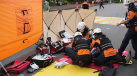 제주소방 건물 붕괴·다수사상자 발생 대비 훈련