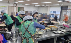 제주시 삼도1동 새마을부녀회, 제주시 노인복지회관 무료 급식봉사