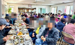 제주시 용담2동 흥운마을 부녀회, 흥운경로당 급식봉사활동