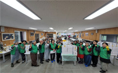 제주시 우도면, 취약계층 김장김치 나눔 행사 개최