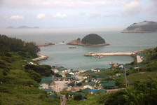 그림처럼 펼쳐진 동막마을 앞바다 전경 장관