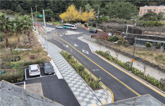 제주꿈바당어린이도서관 진입로 확장 완료