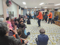 수운교 청정봉사단, 일도경로당서 봉사활동
