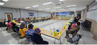 제주시 외도동 노인일자리사업 참여자 발대식 및 안전교육 실시