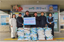 제주시 구좌읍 세화민속오일시장 상인회 이웃돕기 쌀 기부