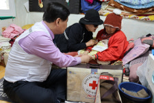 제주적십자사, 설 맞이 고령 이산가족 위로방문