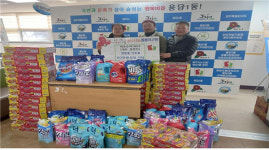 제주슈퍼1963, 제주시 용담1동 통통이고팡 물품 기탁