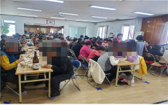 제주시 용담2동 흥운마을 부녀회, 어르신들께 급식봉사 전개