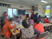 제주시 이호동 동마을청년회, 어르신 식사 제공