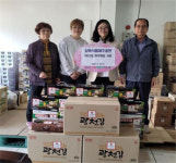 (주)삼육식품총판 | 삼육식품제주총판, 이도1동 취약계층 지원 건강두유 기탁