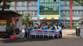 고엽제전우회 제주도지부 국가유공자 스쿨존 지킴이 봉사 활동