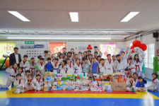 한라태권도 7관, 가정의 달 맞이 이웃사랑 생필품 기탁