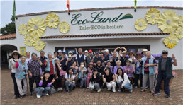 국내안내사협회 국향봉사단, 제주평화양로원 어르신 봄나들이 행사 진행