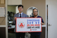 문문만 문이비인후과의원 원장 나눔리더 성금 900만원 기탁