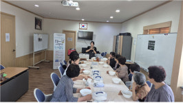 제주시 도두동주민자치위원회, 친환경 비누 만들기 체험 교실 운영