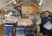 제주시 삼양동 1인 장년층 대상 가구 반찬 전달