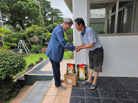 월남전참전자회 제주도지부, 고령·불우 회원 추석 위문