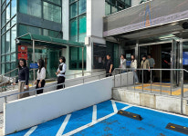 제주시 용담2동 지진안전주간 관련 공공청사 대피훈련 실시