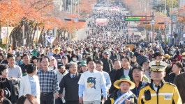 연삼로 차 없는 보행길로 변신