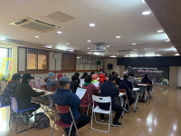 제주시 용담2동 클린하우스 요일별배출제도우미 대상 안전교육 실시