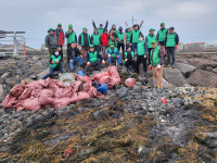 삼양동새마을지도자·부녀회 해안 정화 활동