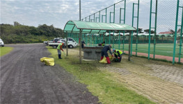 제주시 구좌읍, 제31회 제주도지사기 생활체육 게이트볼 대회 대비 하도 운동장 환경정비
